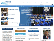 Tablet Screenshot of gatewayct.edu